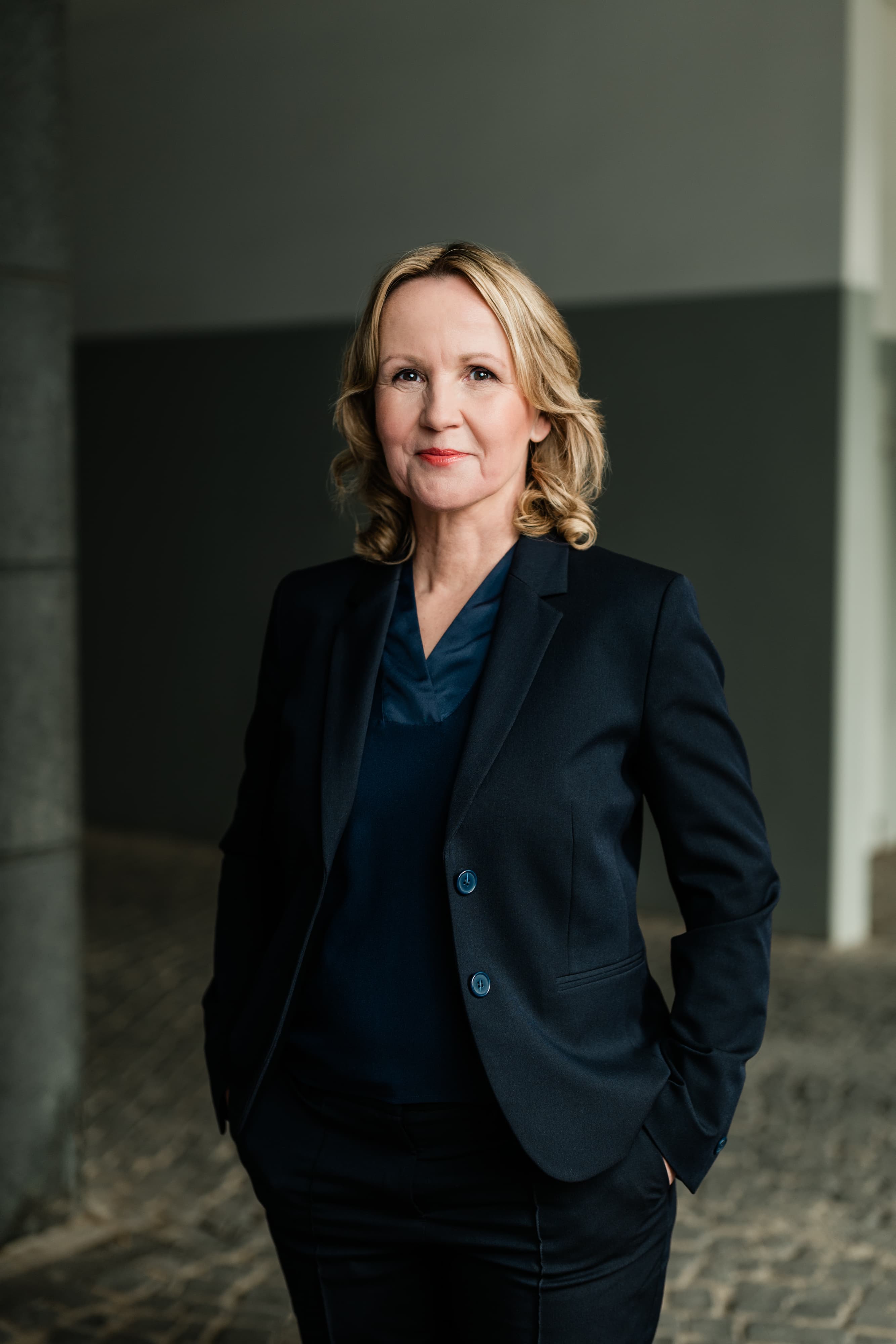 Umweltministerin Steffi Lemke, stehend.