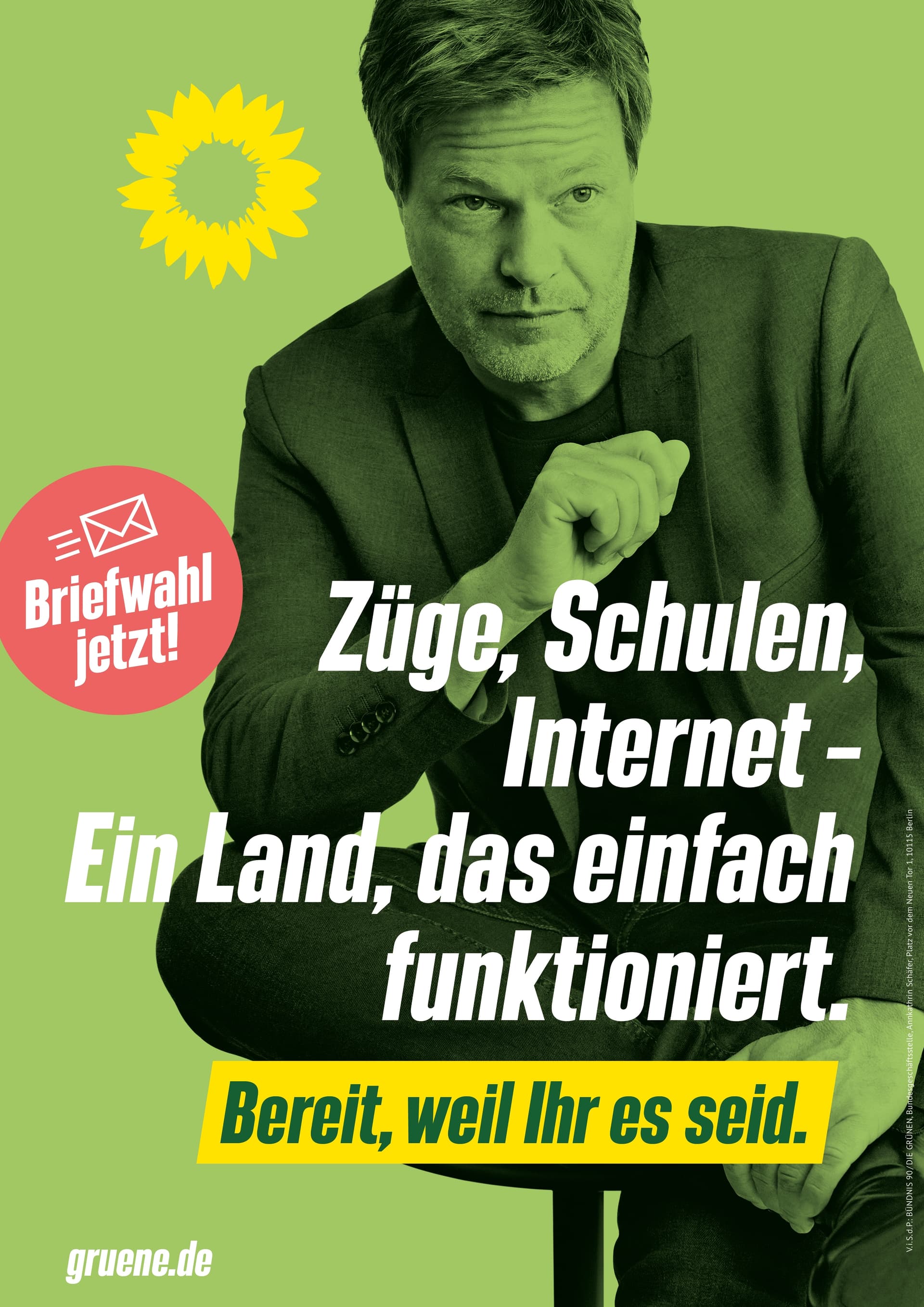 Unsere Kampagne Bereit, weil Ihr es seid. BÜNDNIS 90/DIE GRÜNEN