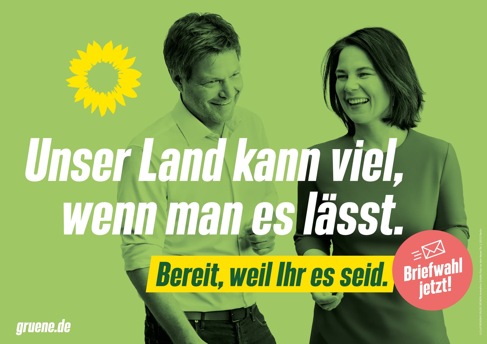 Unsere Kampagne Bereit, weil Ihr es seid. BÜNDNIS 90/DIE GRÜNEN