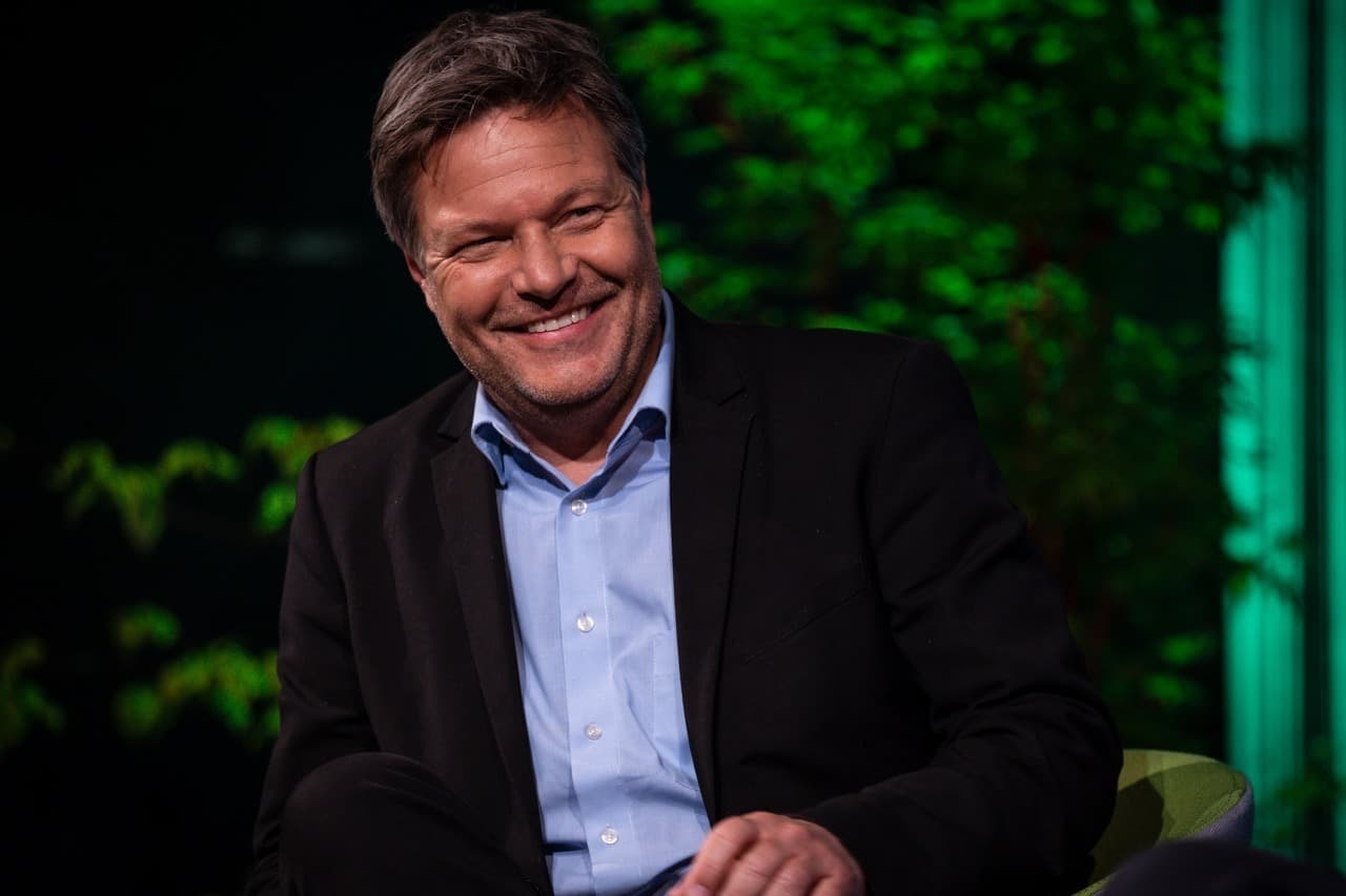 Robert Habeck bei der 30 Jahrfeier