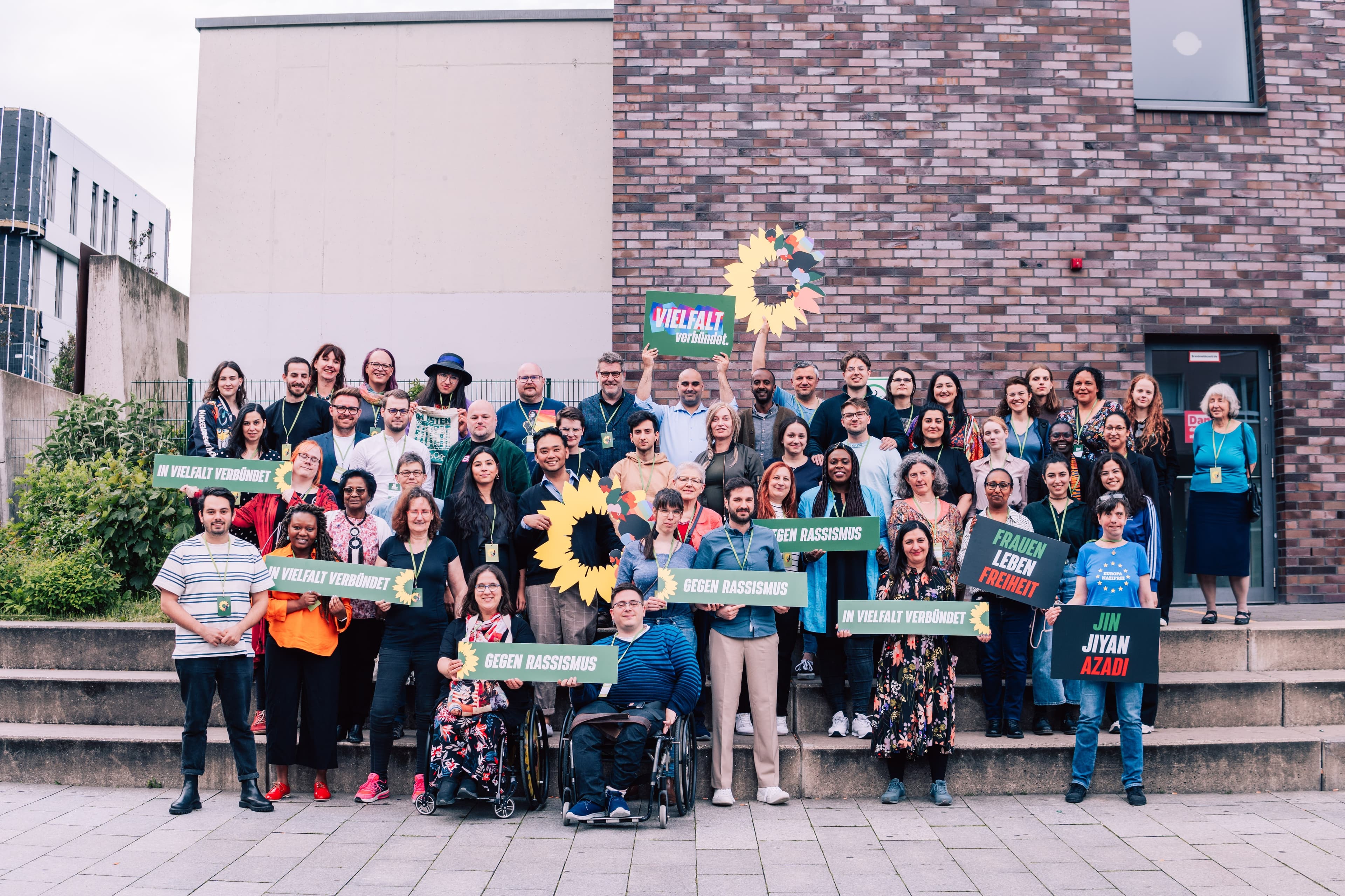 Vielfalt - Zusammenhalt: Die Delegierten des Diversitätsrats ©Finn Kantus