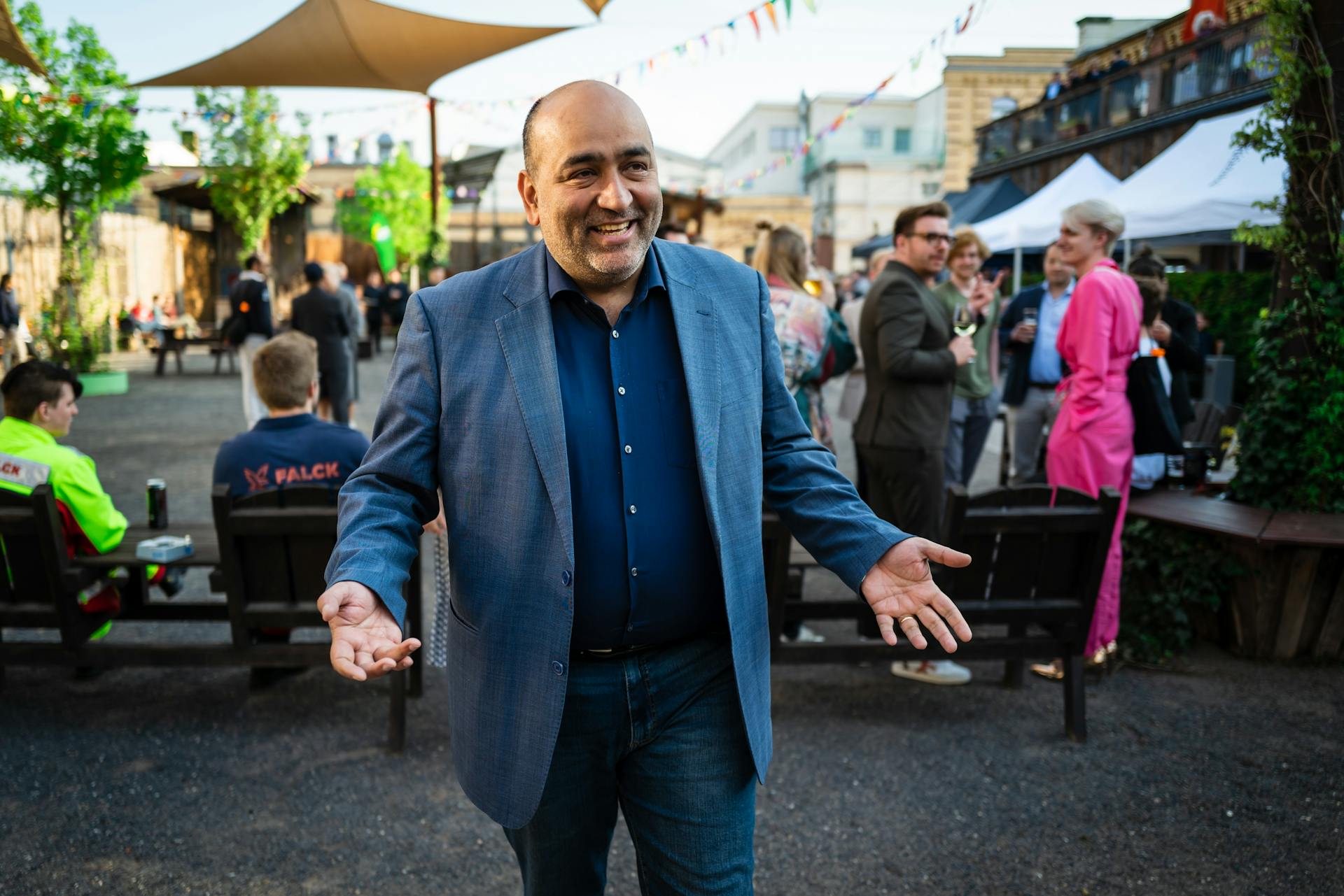 Omid Nouripour auf der 30 Jahrfeier